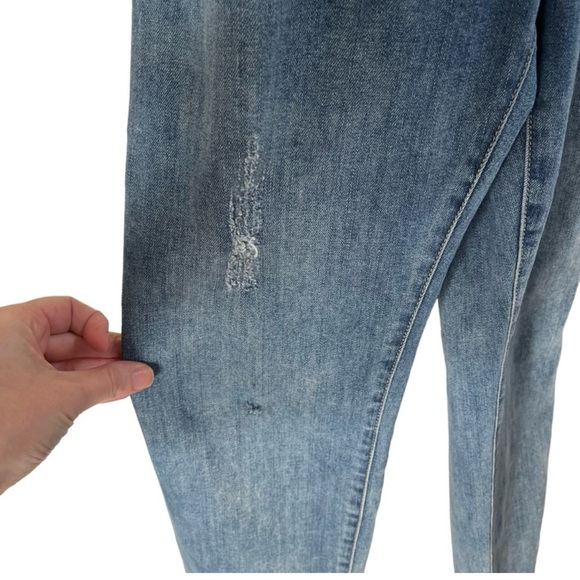 FREE PEOPLE Washed Denim Overalls - Picture 5 of 8